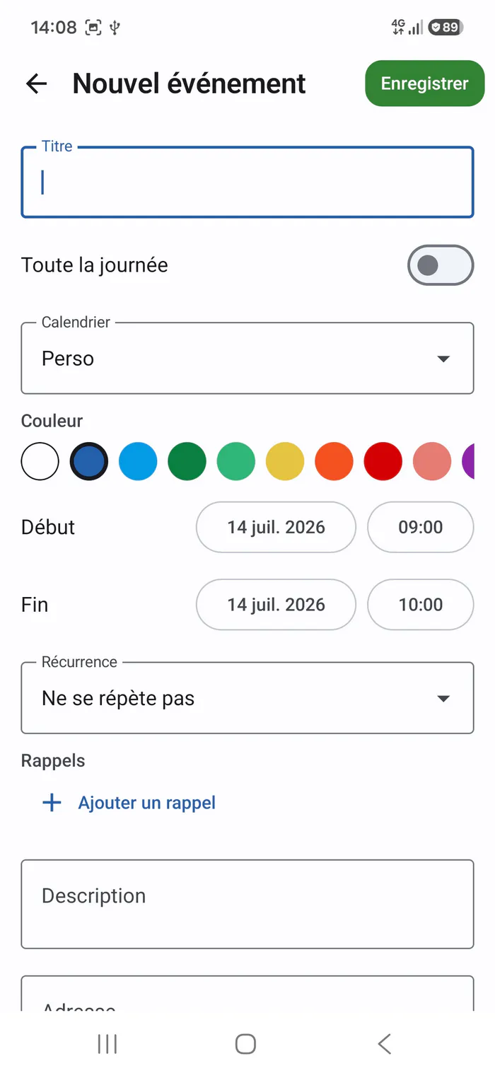 Agenda Tech — éditeur d'événement
