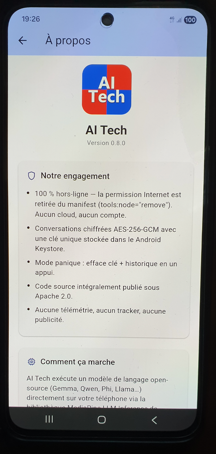 AI Tech — page À propos