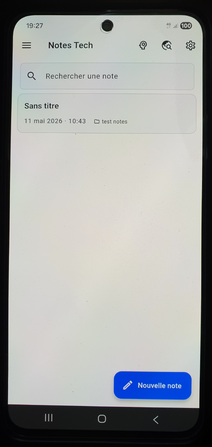 Notes Tech — éditeur
