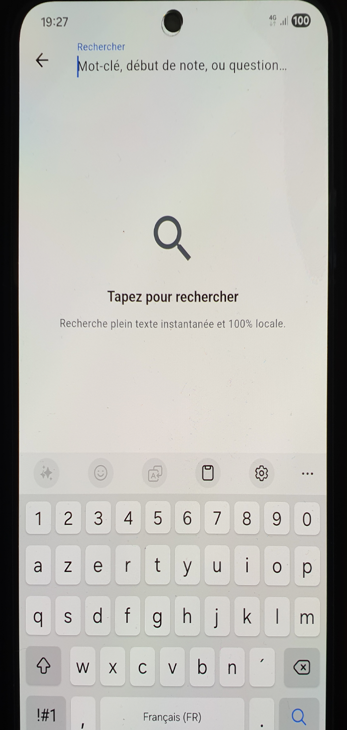 Notes Tech — recherche